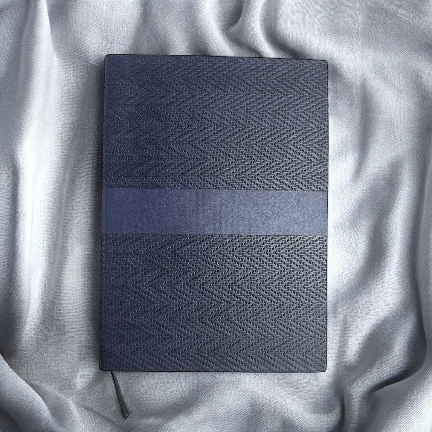 Blue Strip - A5 Notebook - Karigar Chiriyaa