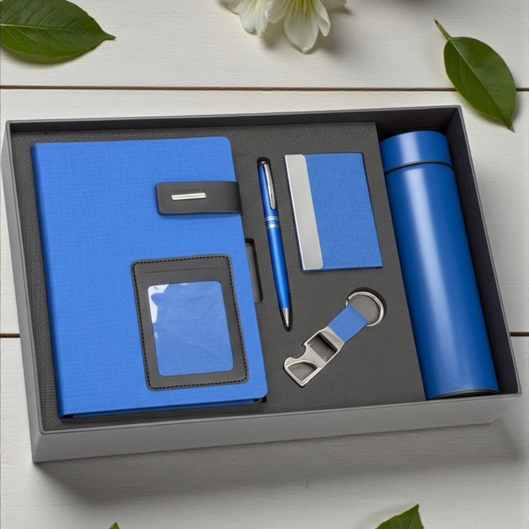 Blue Fabriq 5 in 1 gift set - Karigar Chiriyaa