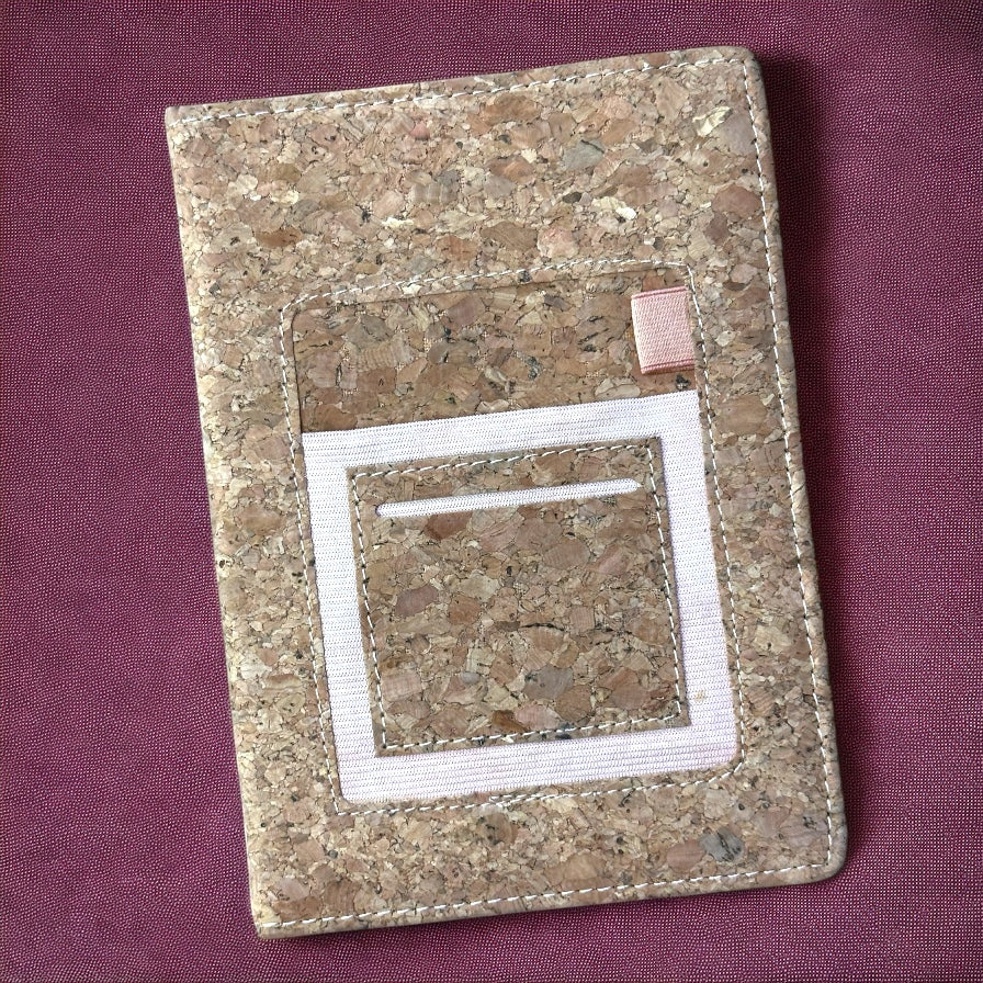 Crock Front Mobile Holder - A5 Notebook - Karigar Chiriyaa