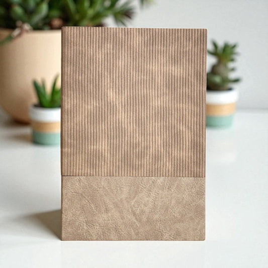 Beige Corduroy - A5 Notebook