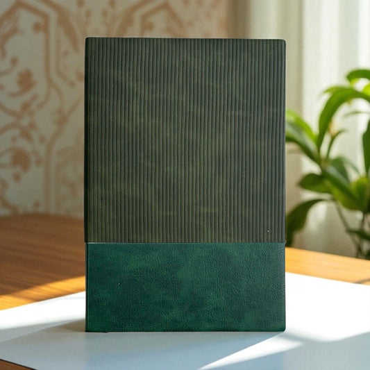 Forest Green Corduroy - A5 Notebook