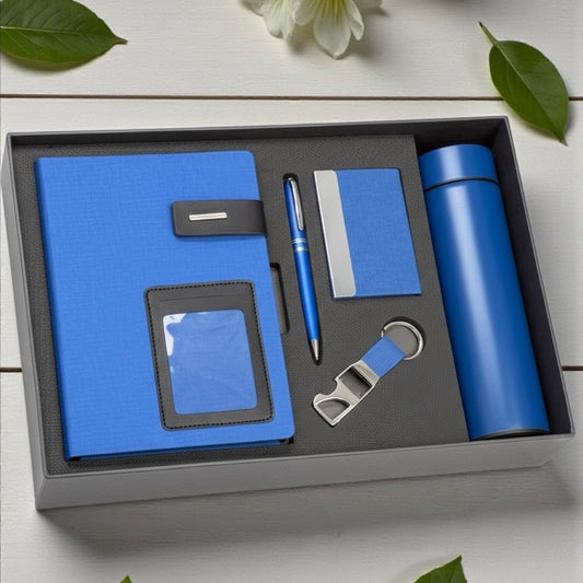 Blue Fabriq 5 in 1 gift set - Karigar Chiriyaa